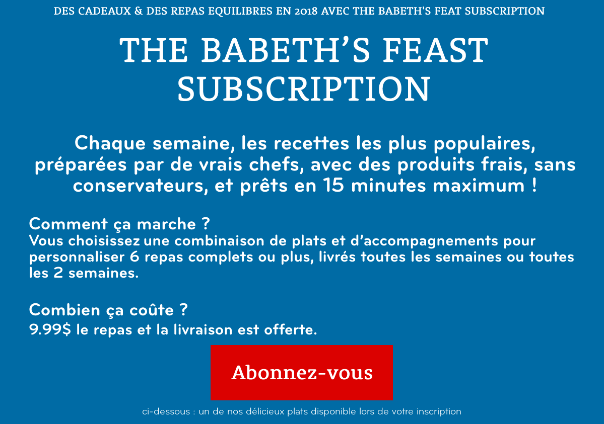 The Babeth's Feast Subscription