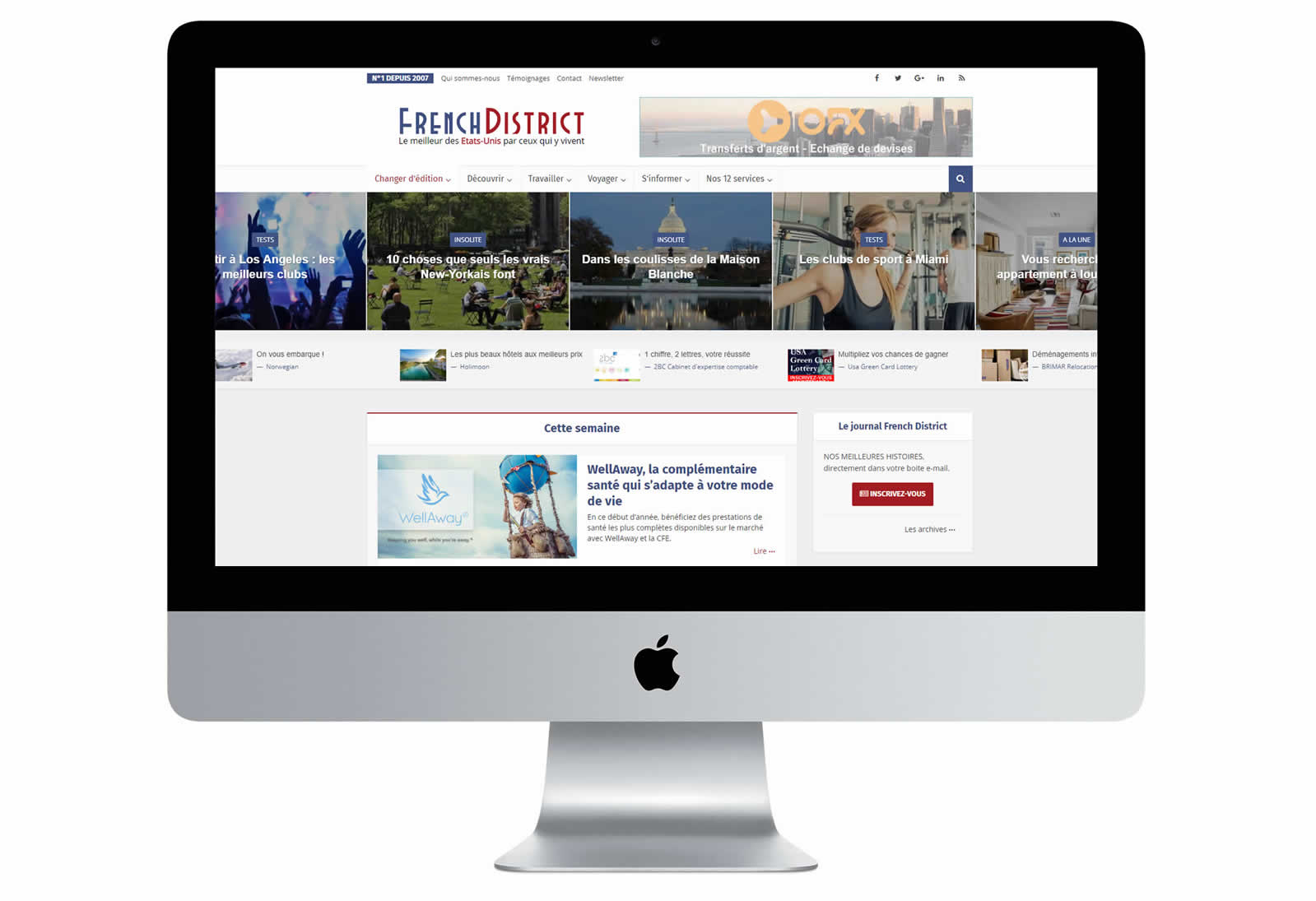 Faire partie du réseau French District - Sociétés, Professions libérales